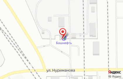 АЗС в Уфе на карте