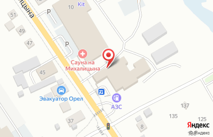 Автоэкспресс на улице Михалицына на карте