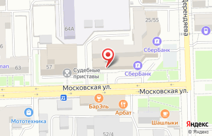 Управление Федерального казначейства по Кировской области в Кирове на карте