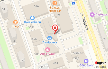 Магазин хозтоваров Хозяюшка в Нижнем Новгороде на карте