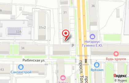 Магазин антиквариата в Ярославле на карте