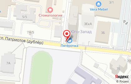 Автостоянка в Воронеже на карте