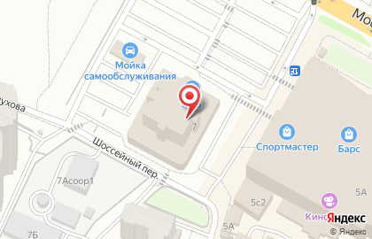 Салон мебели Infinity на Московском шоссе на карте