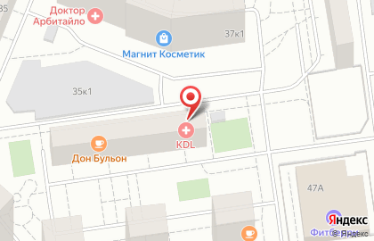 Клинико-диагностическая лаборатория KDL на улице Газовиков на карте