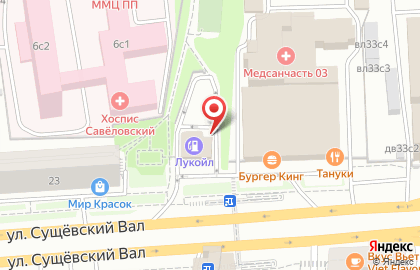 Автомойка ЕКА на улице Сущёвский Вал на карте