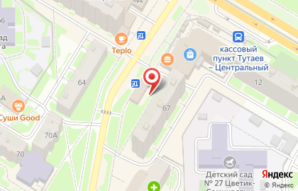 Юридическая Компания по банкротству физических лиц Бизнес-Юрист на карте