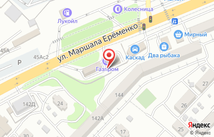 Мирный в Краснооктябрьском районе на карте