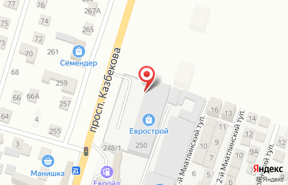 Торговый дом Еврострой в Кировском районе на карте