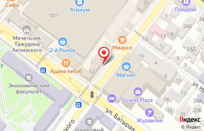 Магазин Урожай на улице Дзержинского на карте