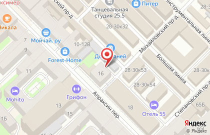 Блинная Солнечный круг в ТЦ Апраксин Двор на карте