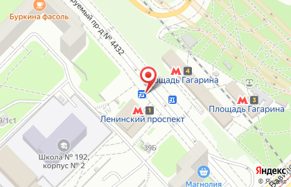 Металлоремонт на Ленинском проспекте на карте