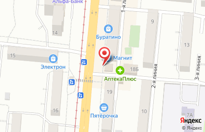 Магазин фруктов и овощей в Челябинске на карте