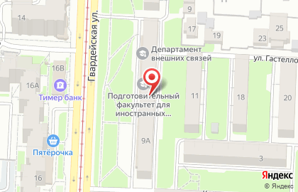 Торговая компания МейТан на Гвардейской улице на карте