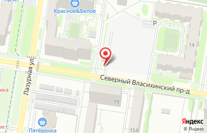 Автостоянка в Барнауле на карте