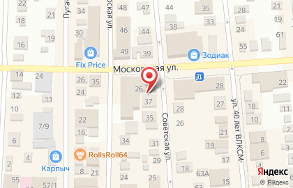 Быстрый заём на Московской улице на карте
