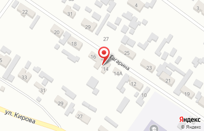 Олимп на улице Гагарина на карте