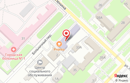 Танцевально-спортивная студия Танцуй на улице Ленина на карте