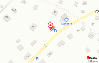 Продуктовый магазин на Центральной, 30 на карте