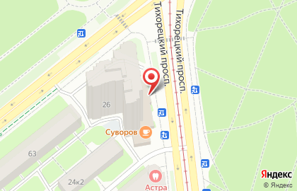 Терминал СберБанк на Тихорецком проспекте, 26 на карте