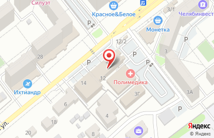 МетрАль в Курчатовском районе на карте