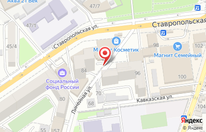 Строительная компания Деревянный Дом Краснодар на Ставропольской улице на карте