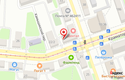 Стоматология Дентал на улице Станиславского на карте