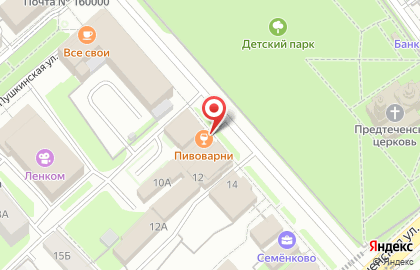 Пивоварня Дека на карте