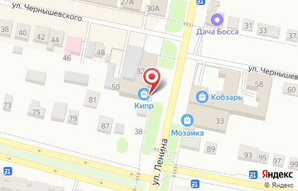 Магазин Ульяновская мебель на улице Ленина на карте