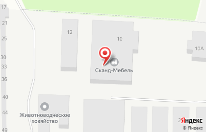 Фабрика детской мебели Сканд на карте
