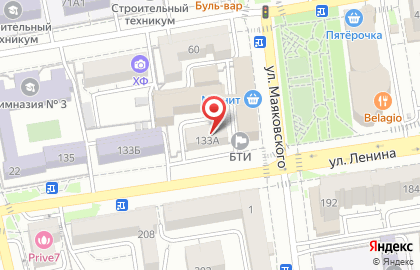 ООО ЮГСТРОЙПРОЕКТ на улице Ленина на карте