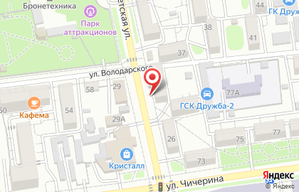 Парикмахерская Элегант на Советской улице на карте