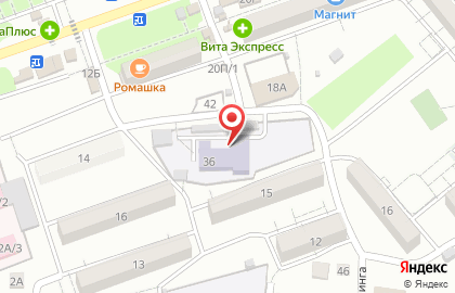 Школа-интернат №1 для обучающихся с ограниченными возможностями здоровья в Астрахани на карте