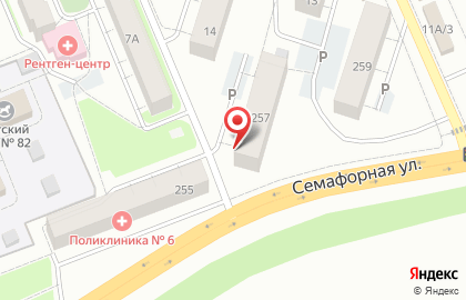 Переезд124.рф в Свердловском районе на карте
