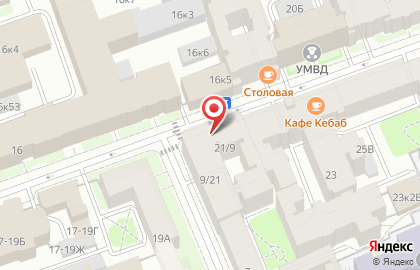 Петроградский на Большой Монетной улице на карте