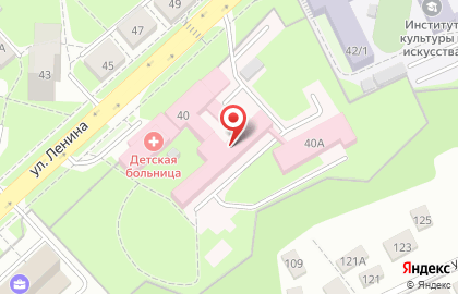 Восход на улице Ленина на карте