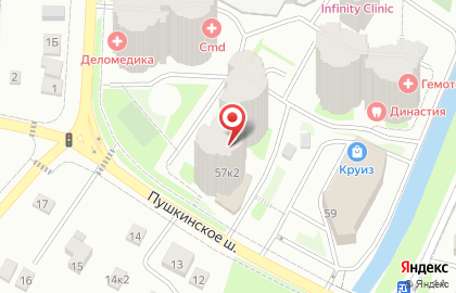 Евромойка на Московском проспекте на карте