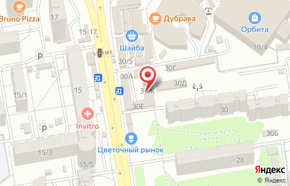 Магазин овощей и фруктов Овощной киоск на улице Добровольского на карте