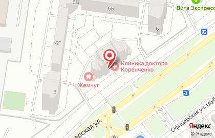 Ока-Центр в Автозаводском районе на карте