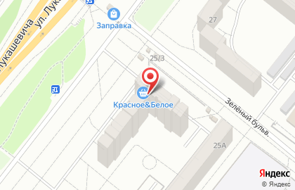 Массажный кабинет на улице Лукашевича на карте