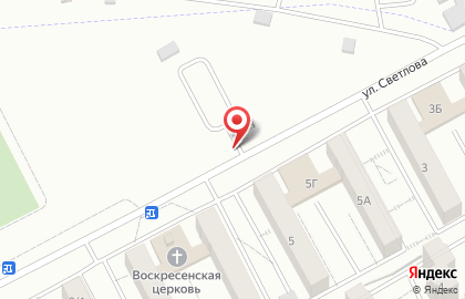 Автостоянка в Красноярске на карте