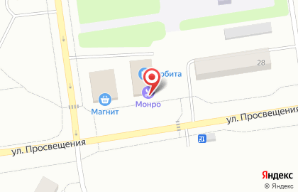 Торговый комплекс Орбита на карте