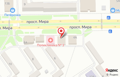 Магазин Красное & Белое в Челябинске на карте