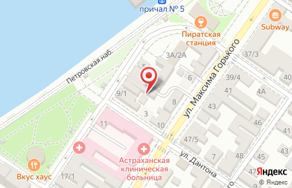 Агентство недвижимости в Астрахани на карте