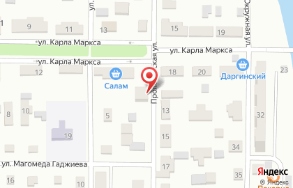 Магазин косметики Тианде на Пролетарской улице на карте