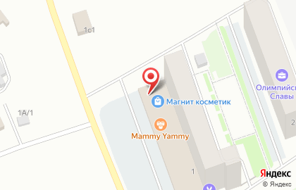 Магазин Мясной дворик в Новосибирске на карте