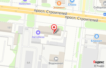 Торгово-сервисный центр Бош Сервис на проспекте Строителей на карте