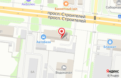 Транспортная компания Экспресс на проспекте Строителей на карте