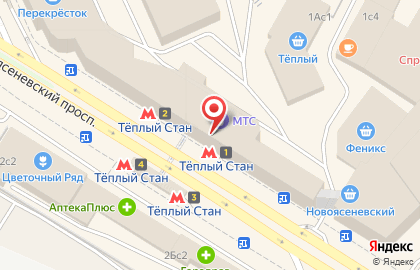 Ресторан Империя в Москве на карте