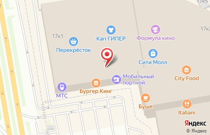 Автомат по продаже контактных линз Visus на Коломяжском проспекте на карте