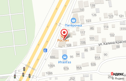 Нимфея на проспекте Кулакова на карте